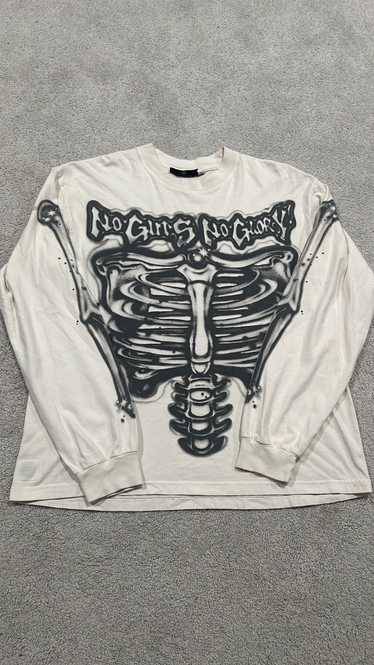 HELLSTAR Hellstar Airbrushed Bones Longsleeve Shir