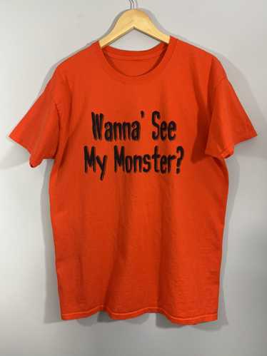 Vintage Vintage Wanna See My Monster? Sex Joke Fun