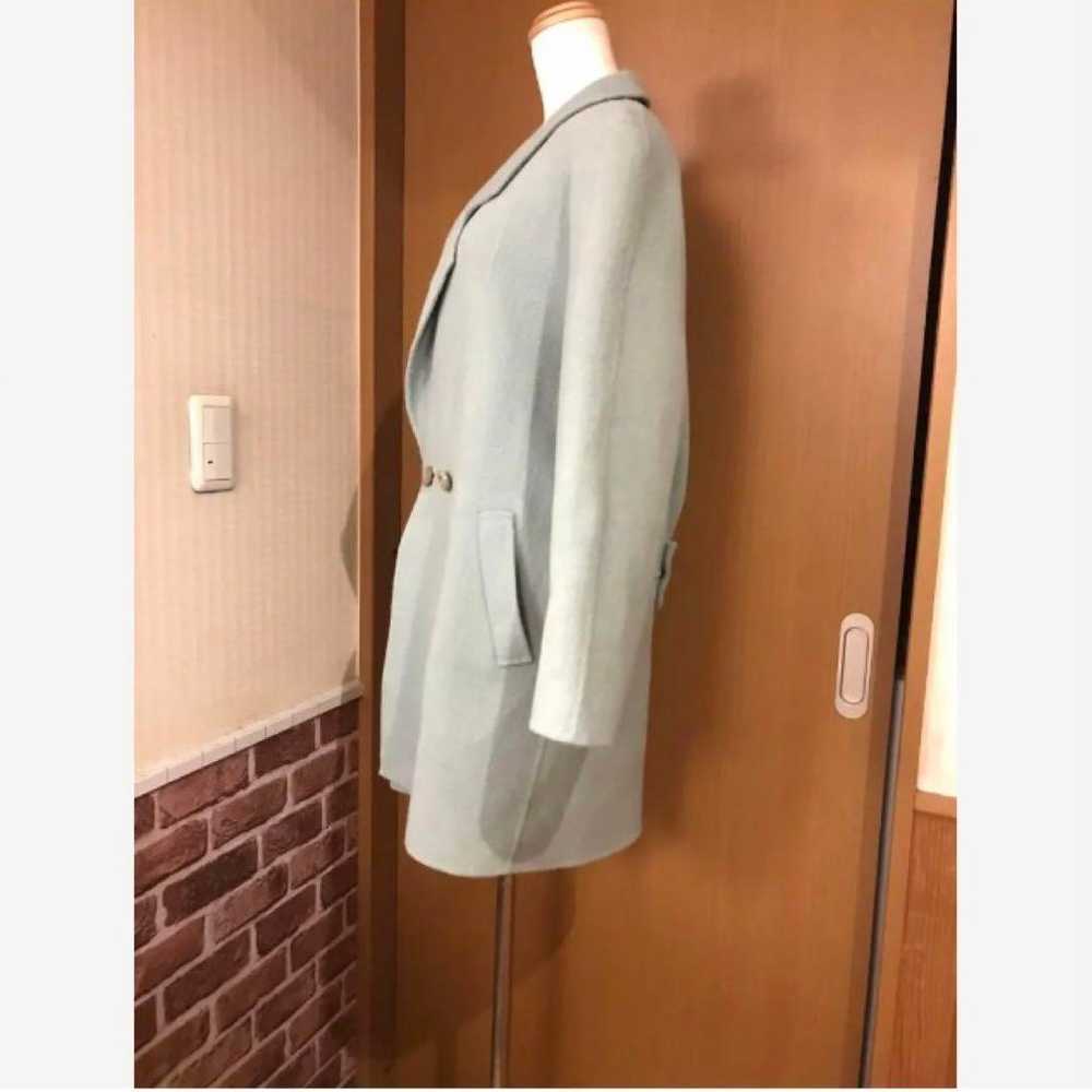 Retro Louvre 100% Wool Long Coat - image 2