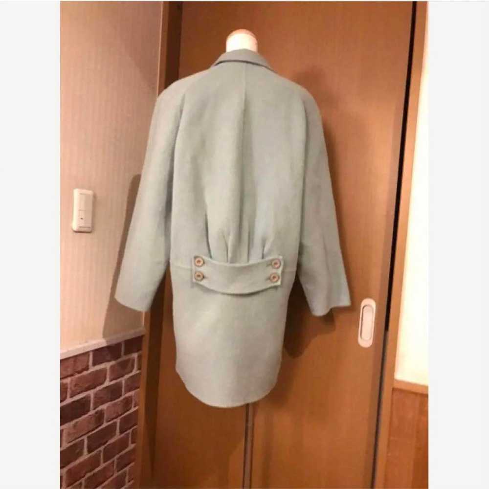 Retro Louvre 100% Wool Long Coat - image 3