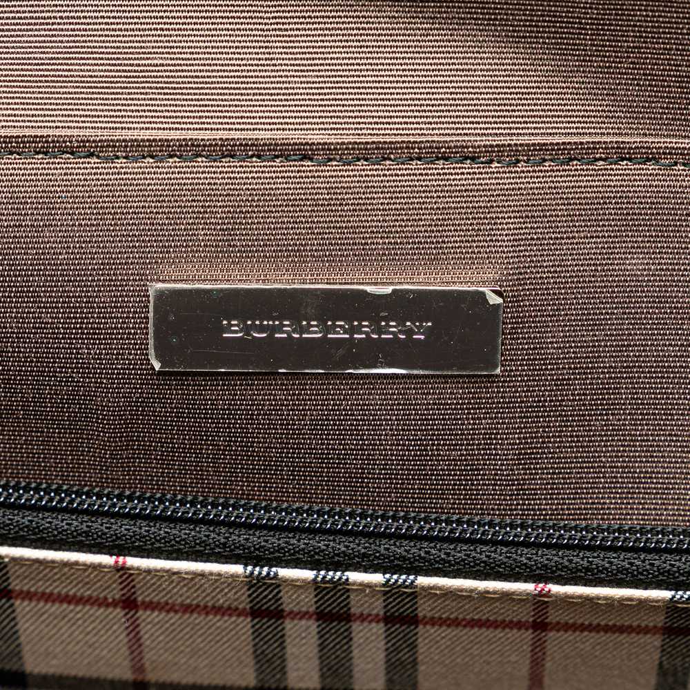 Black Burberry Leather Handbag - image 6