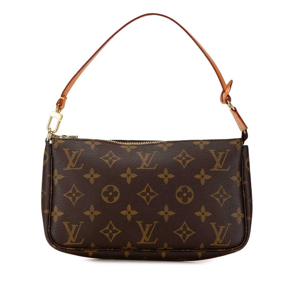 Brown Louis Vuitton Monogram Pochette Accessoires… - image 1