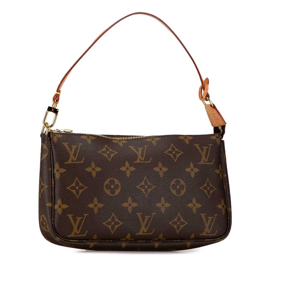 Brown Louis Vuitton Monogram Pochette Accessoires… - image 2