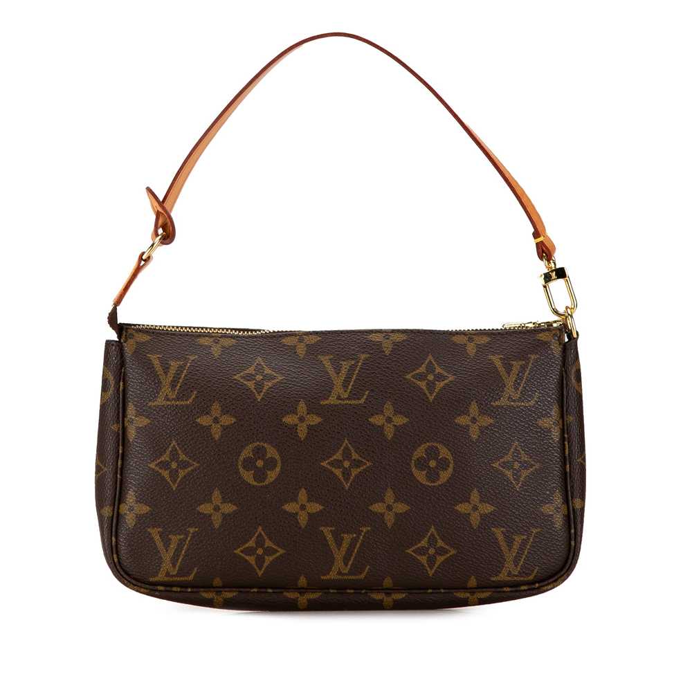 Brown Louis Vuitton Monogram Pochette Accessoires… - image 3