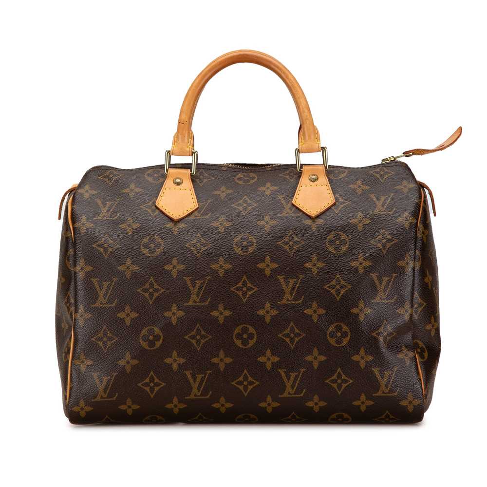 Brown Louis Vuitton Monogram Speedy 30 Boston Bag - image 1