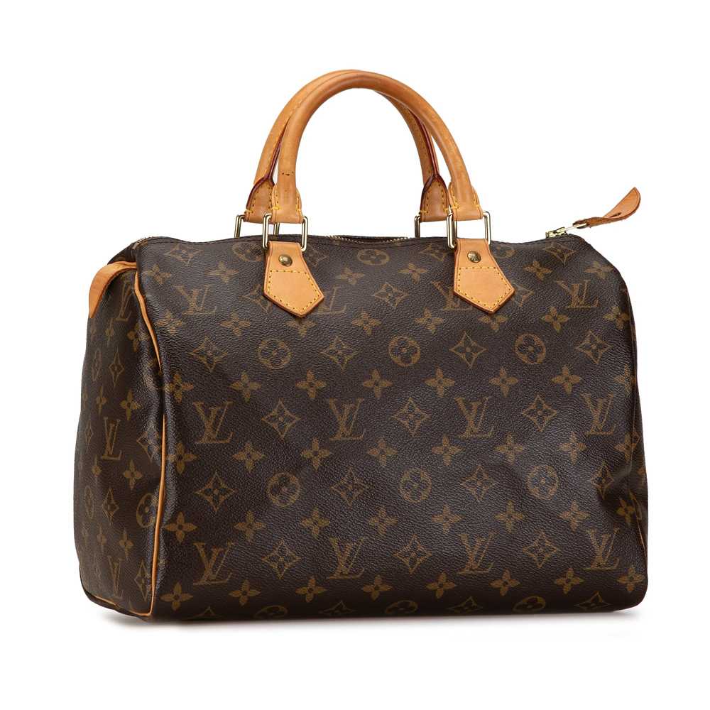 Brown Louis Vuitton Monogram Speedy 30 Boston Bag - image 2