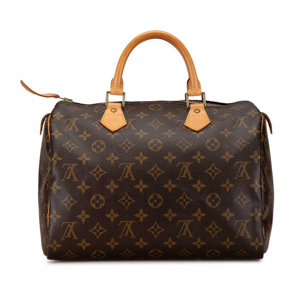 Brown Louis Vuitton Monogram Speedy 30 Boston Bag - image 3