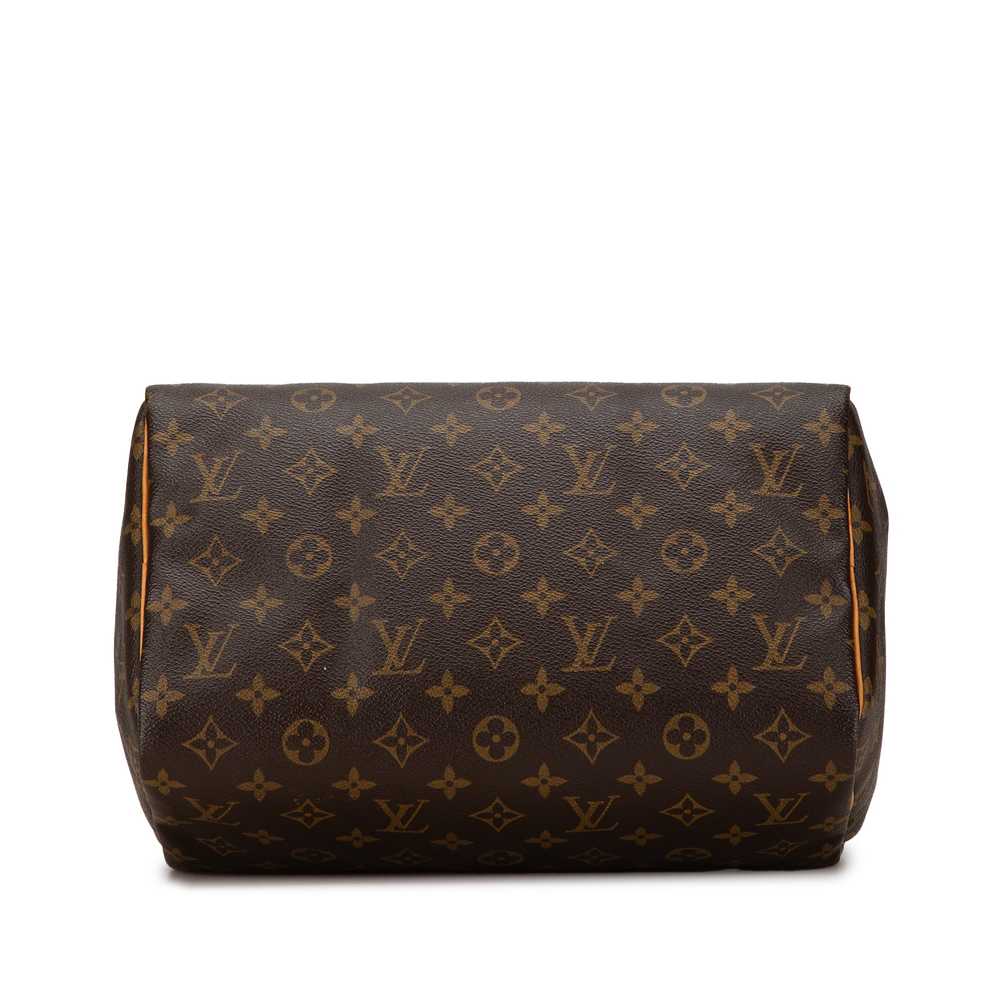 Brown Louis Vuitton Monogram Speedy 30 Boston Bag - image 4