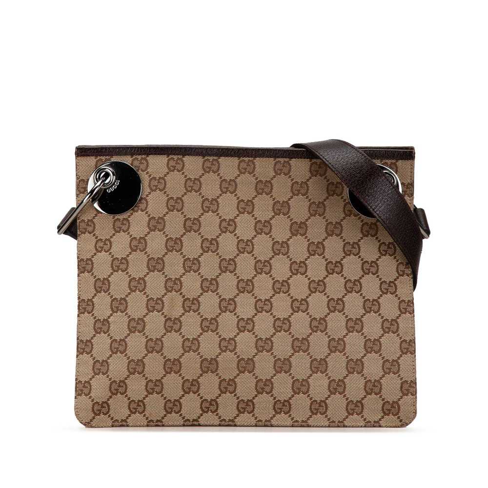 Brown Gucci GG Canvas Eclipse Crossbody - image 1