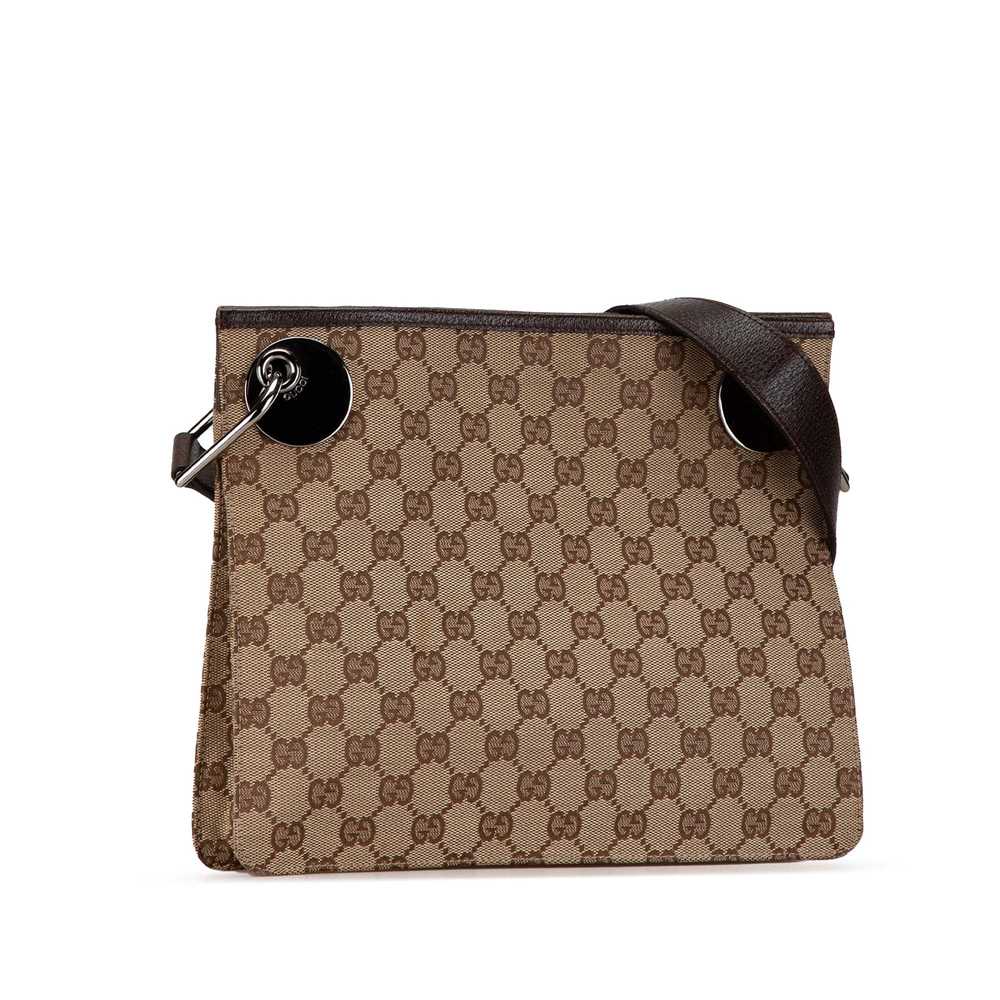 Brown Gucci GG Canvas Eclipse Crossbody - image 2