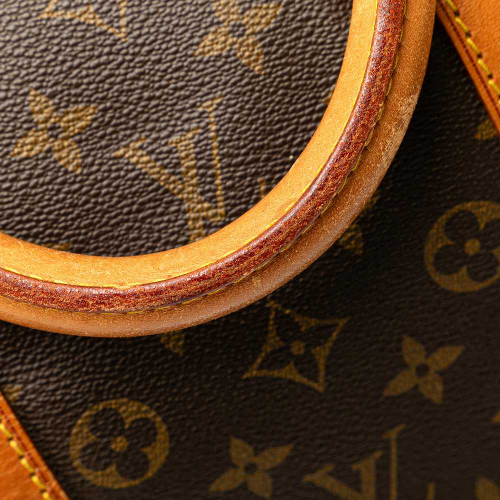 Brown Louis Vuitton Monogram Keepall 55 Travel Bag - image 11