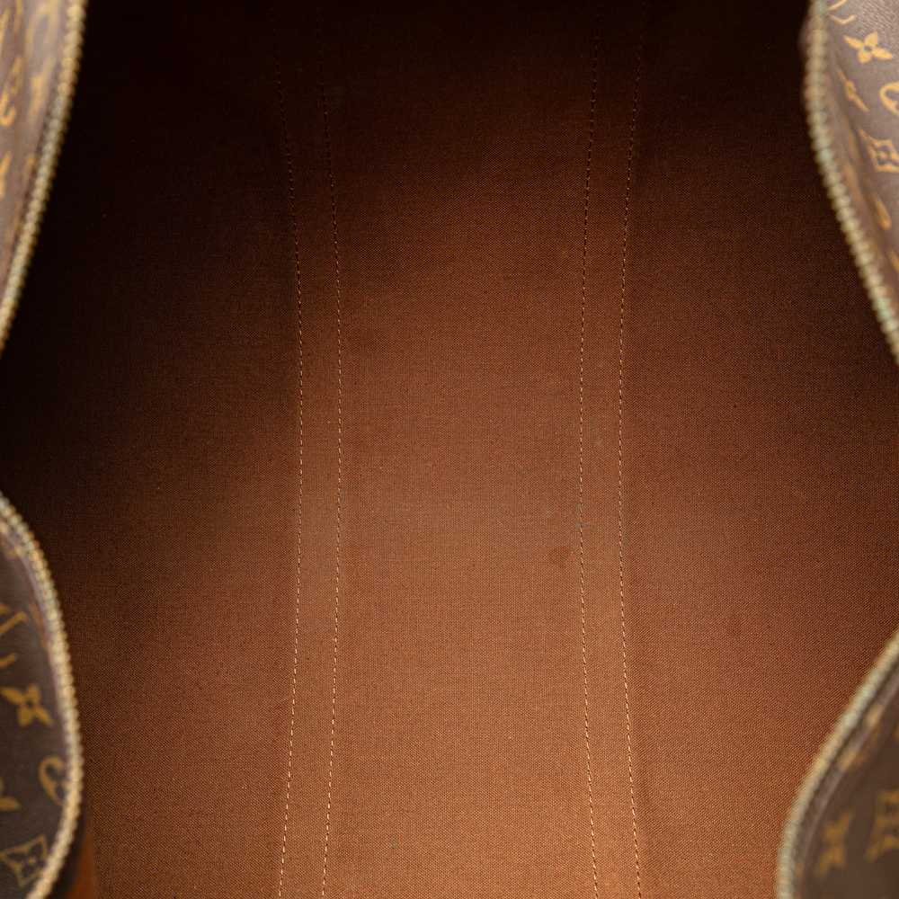 Brown Louis Vuitton Monogram Keepall 55 Travel Bag - image 5