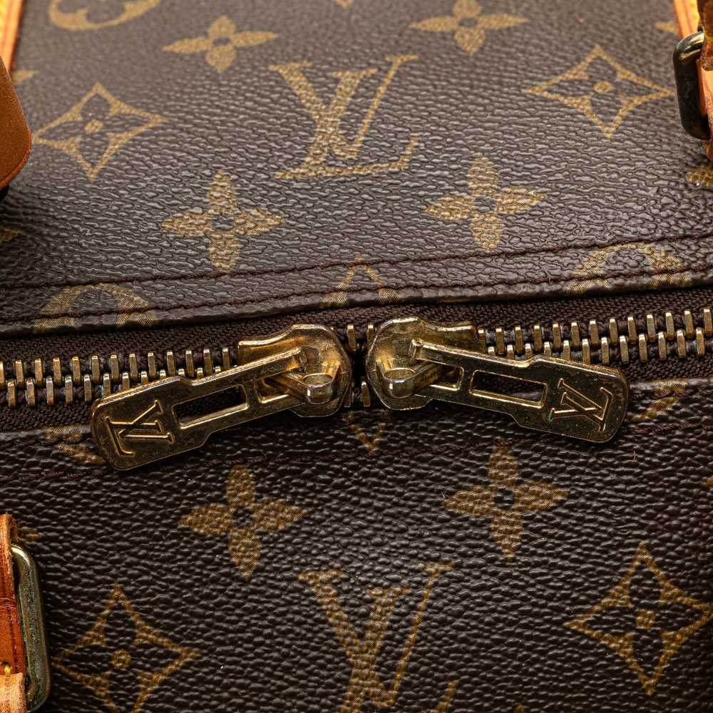 Brown Louis Vuitton Monogram Keepall 55 Travel Bag - image 9