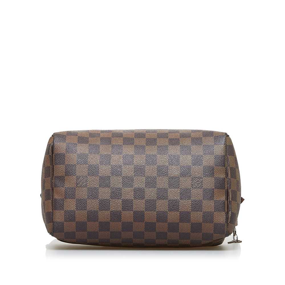 Brown Louis Vuitton Damier Ebene Speedy 25 Boston… - image 4