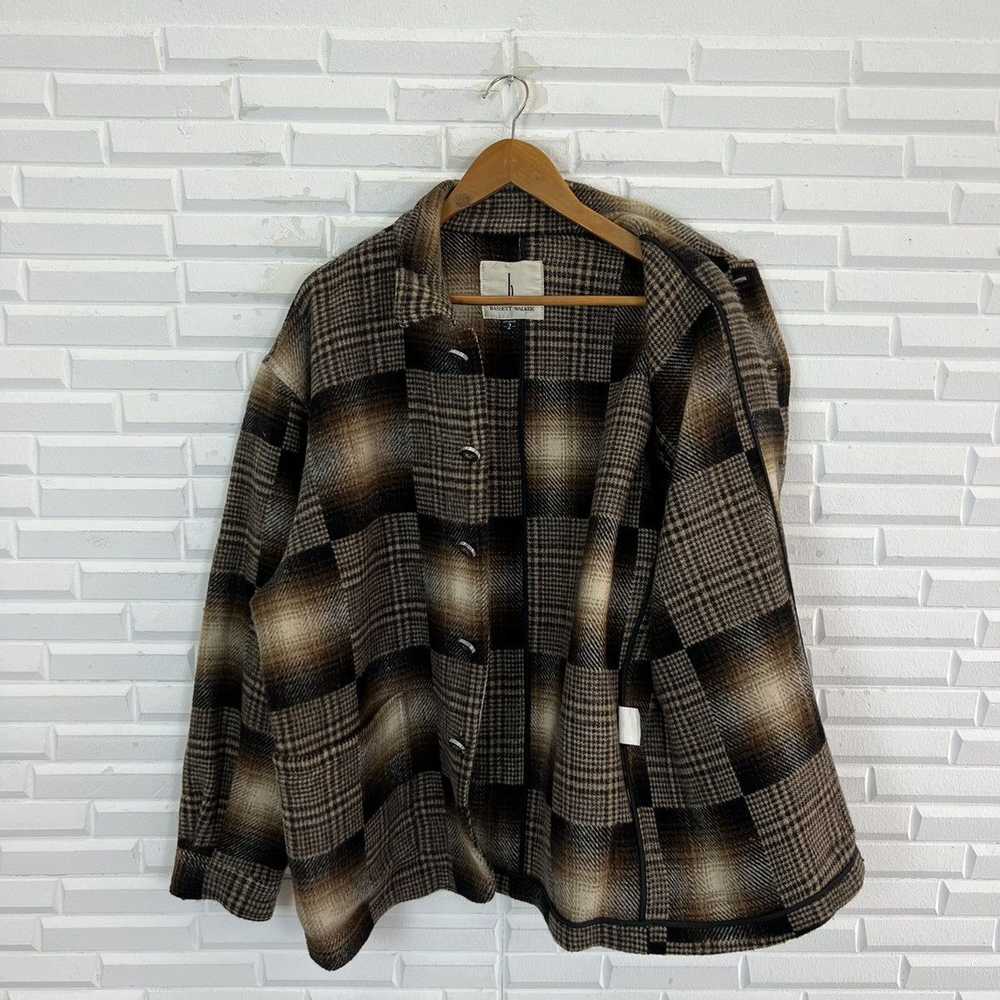 Japanese Brand VINTAGE BASSETT WALKER WOOL TARTAN… - image 12