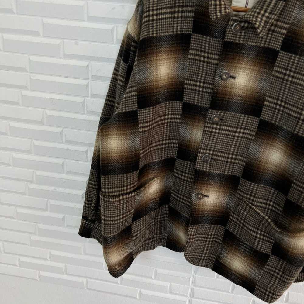 Japanese Brand VINTAGE BASSETT WALKER WOOL TARTAN… - image 4