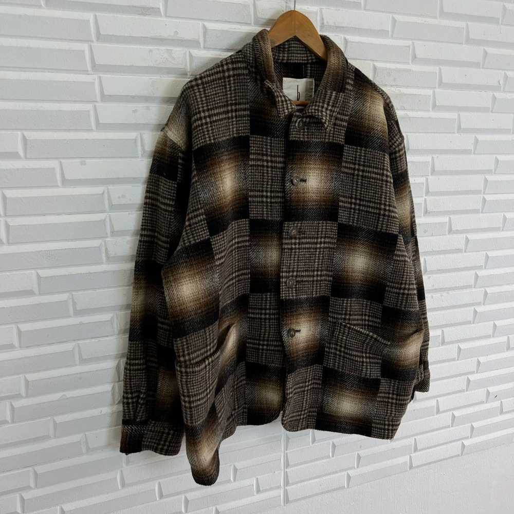 Japanese Brand VINTAGE BASSETT WALKER WOOL TARTAN… - image 5