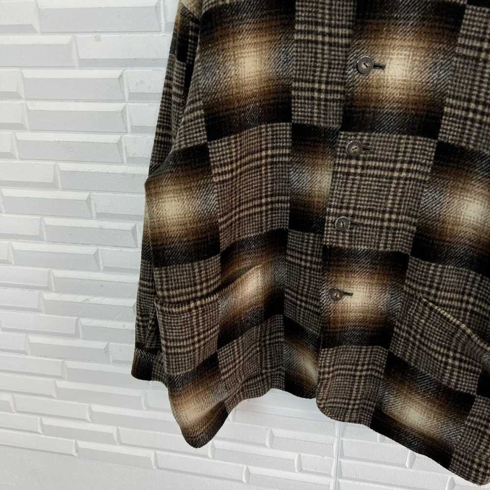 Japanese Brand VINTAGE BASSETT WALKER WOOL TARTAN… - image 6