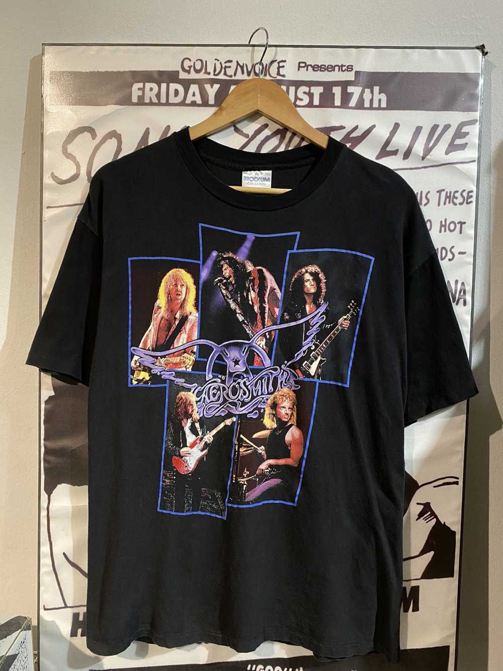 Aerosmith × Band Tees × Vintage Vtg 1990 Aerosmit… - image 1