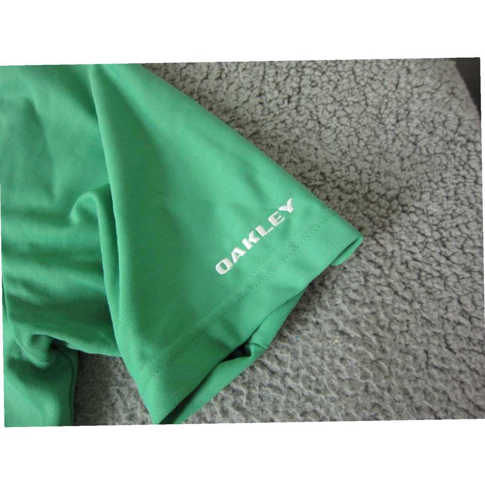 Oakley Golfing Mens Green Adult Large OAKLEY Polo… - image 3