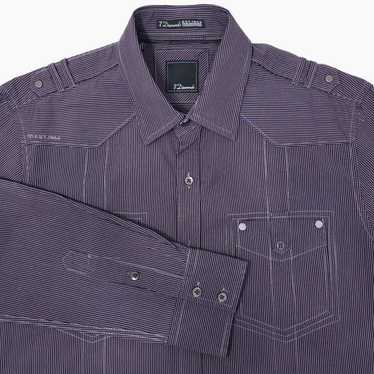 7 Diamonds 7 DIAMONDS Button down Long Sleeve Purp