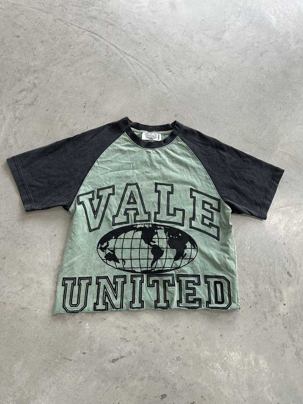 Vale Vale United T-Shirt Green Black - image 1