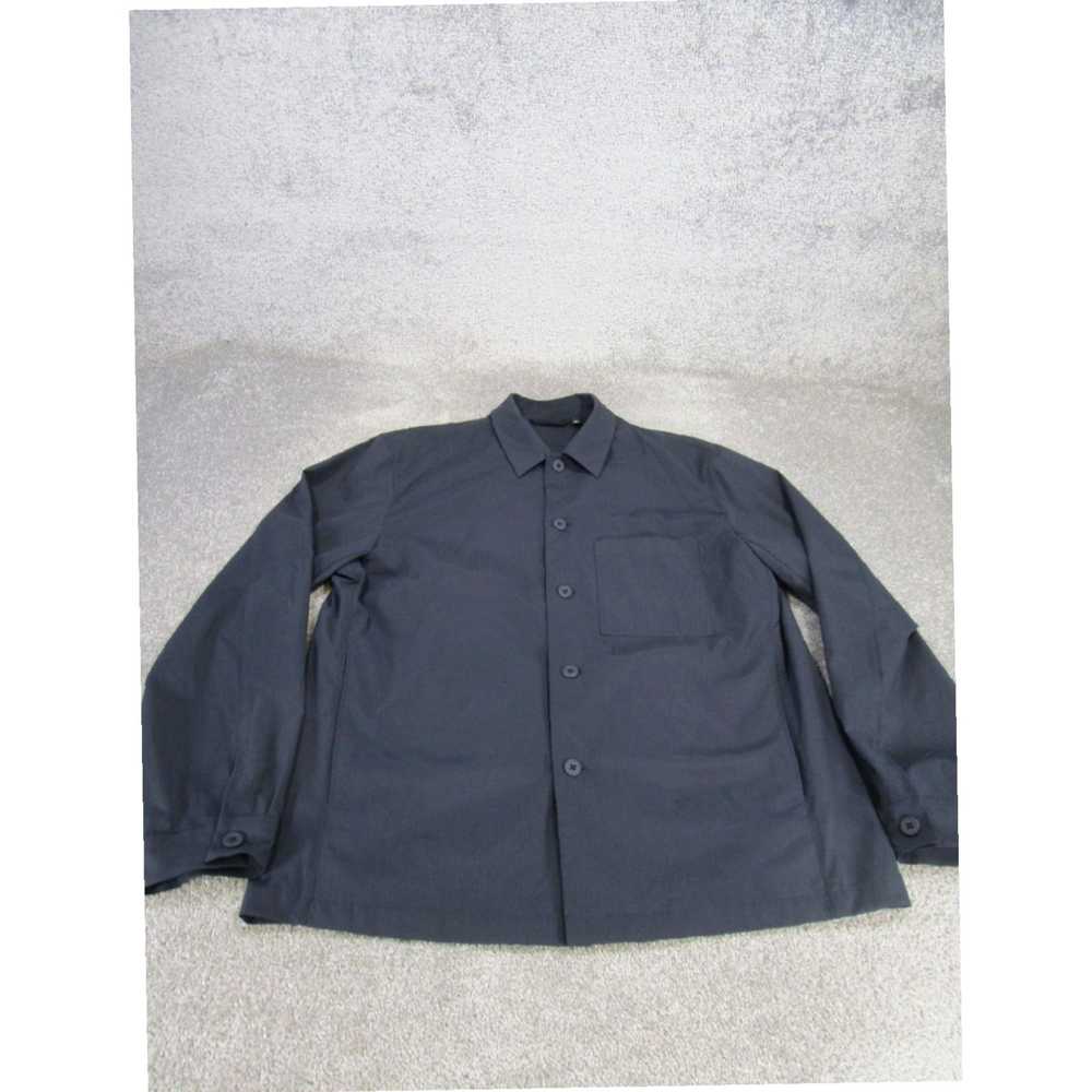 Uniqlo Navy Blue Medium Size Classic Fit Mens Lon… - image 1