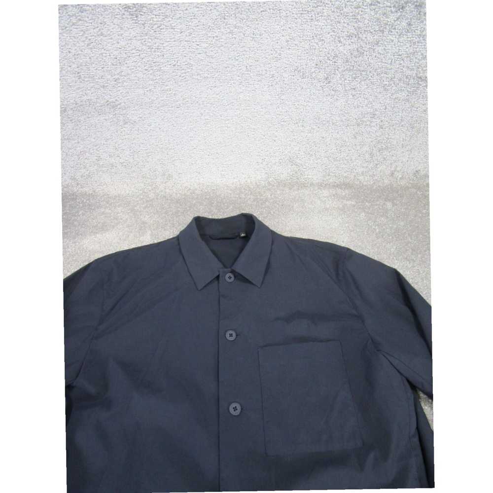 Uniqlo Navy Blue Medium Size Classic Fit Mens Lon… - image 2