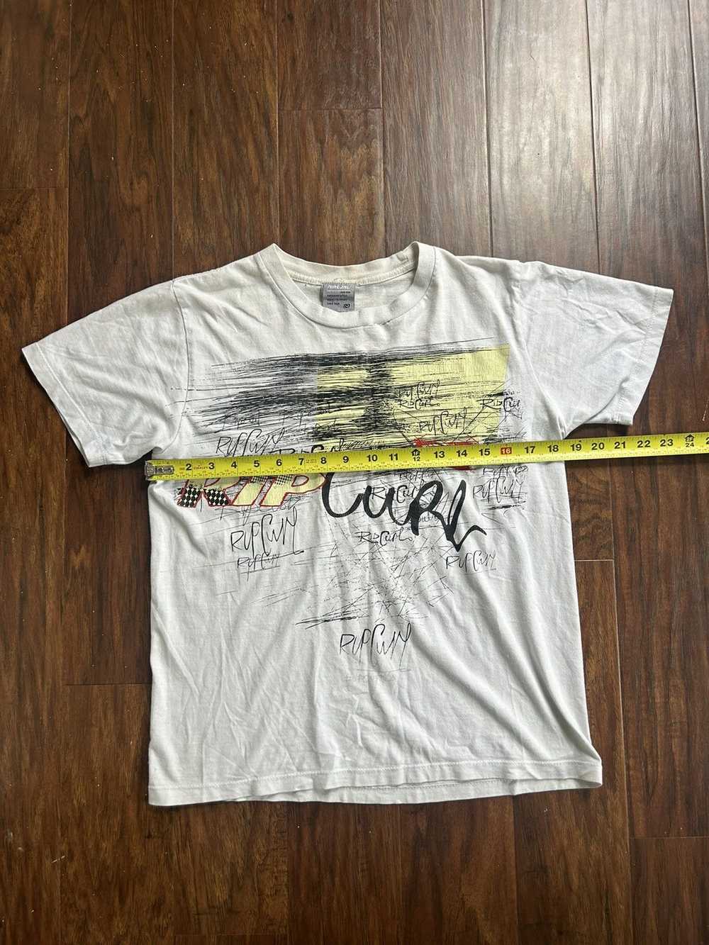 Rip Curl vintage RIP CURL Chaos error tee - image 5