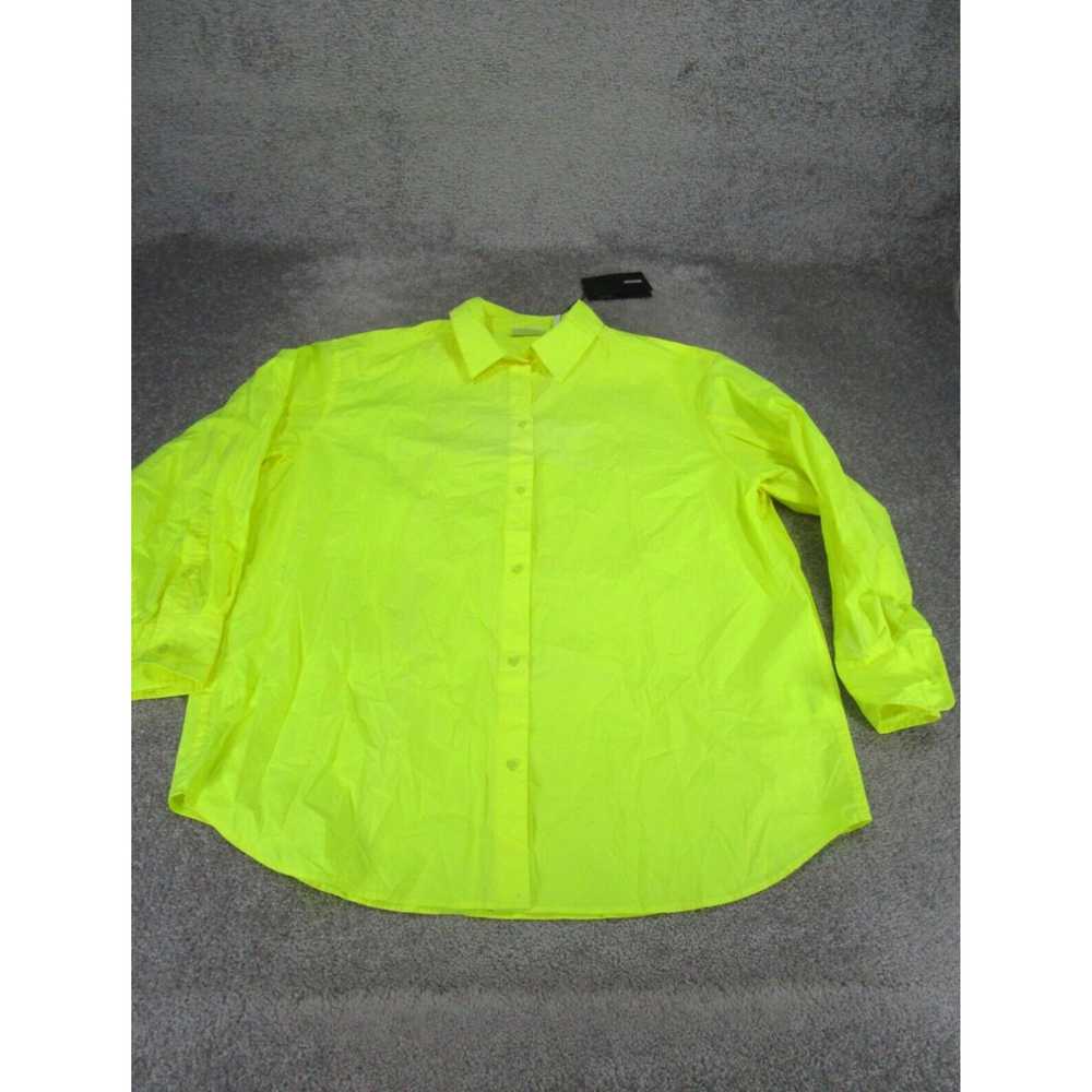 Weekday Yellow Cotton Women's Medium Long Sleeve … - image 1