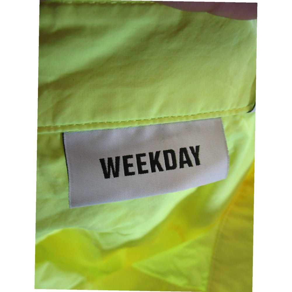 Weekday Yellow Cotton Women's Medium Long Sleeve … - image 6