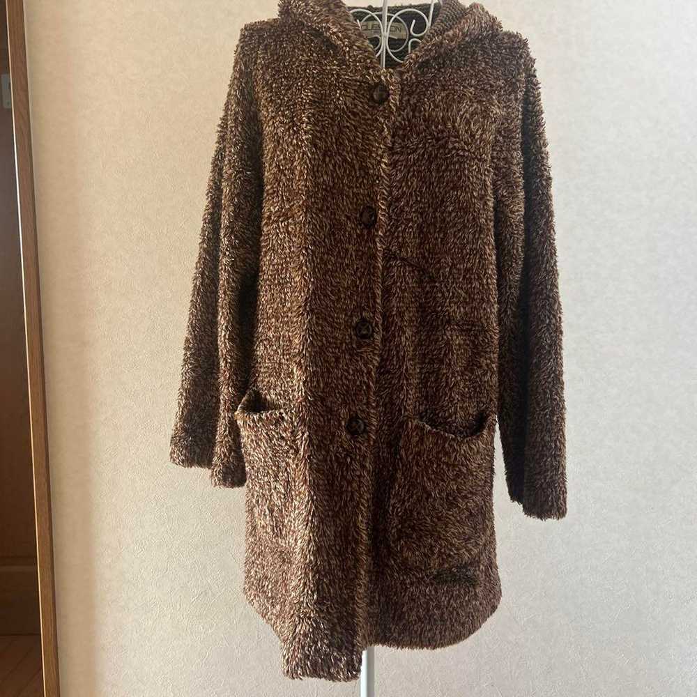 Ladies Fall/Winter QUESTION Coat Outer Brown - image 8