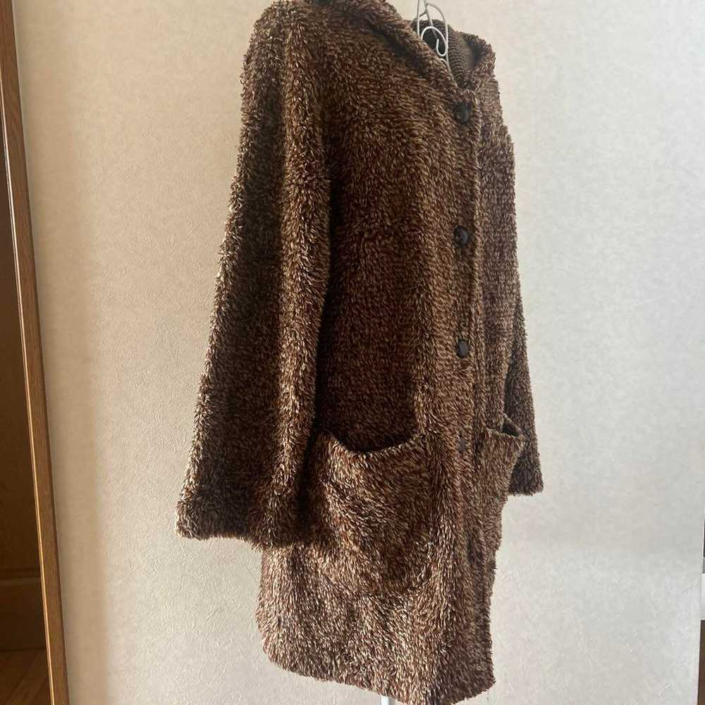 Ladies Fall/Winter QUESTION Coat Outer Brown - image 9