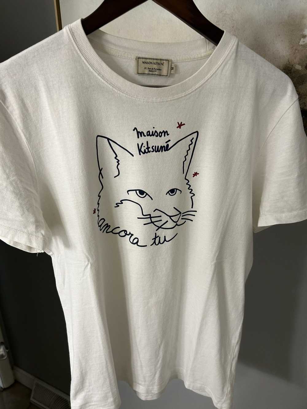 Maison Kitsune Ancora Tu Fox Tee - image 1