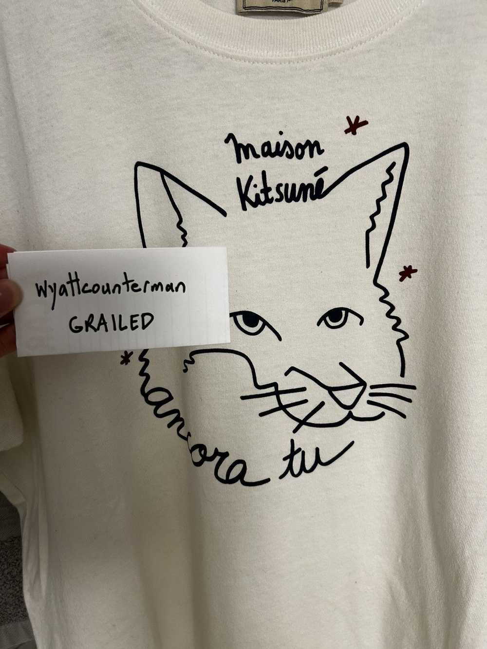 Maison Kitsune Ancora Tu Fox Tee - image 8