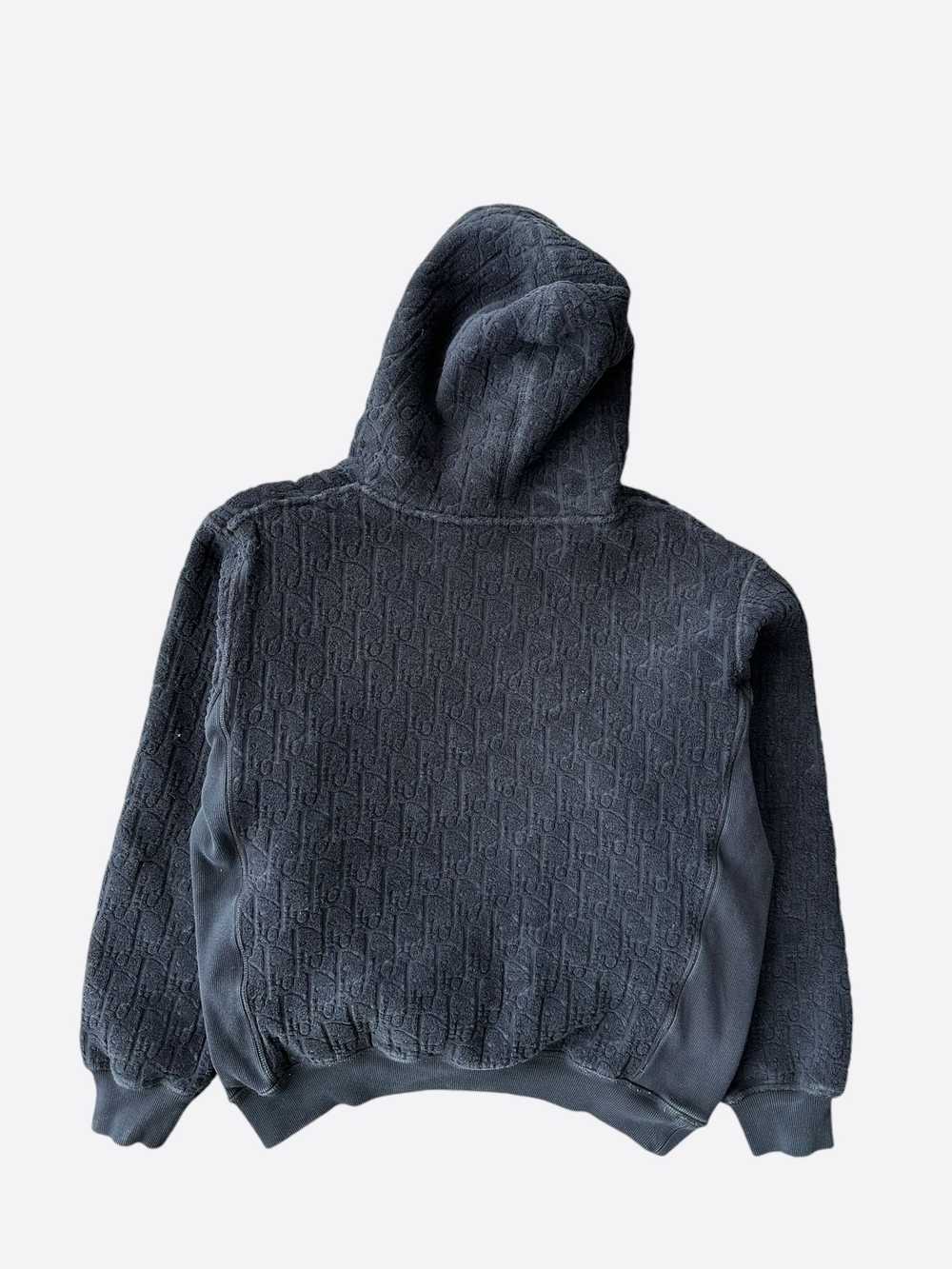 Dior Dior Navy Oblique Towel Hoodie - image 2