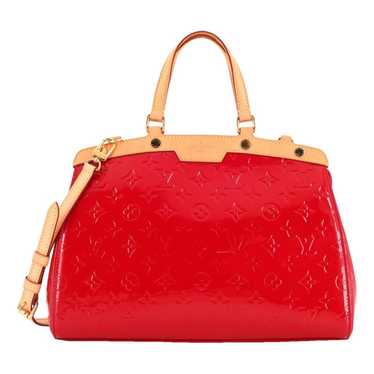 Louis Vuitton Bréa patent leather handbag