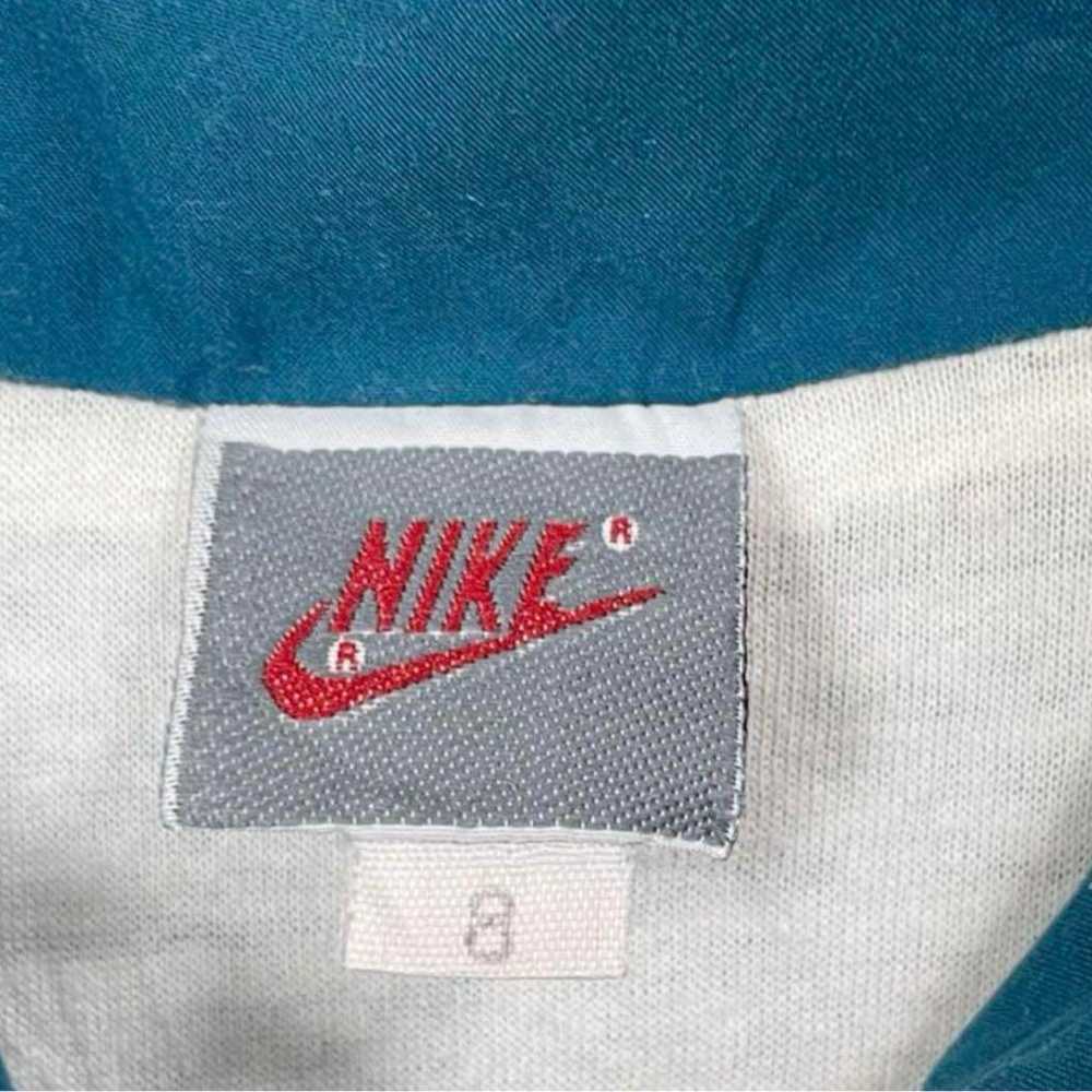 【Vintage】NIKE Embroidered Logo Blouson with Art P… - image 4