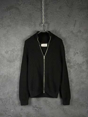 Maison Margiela Maison Margiela Wool Zip-Up Knit … - image 1