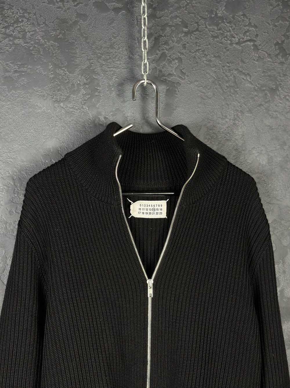 Maison Margiela Maison Margiela Wool Zip-Up Knit … - image 2