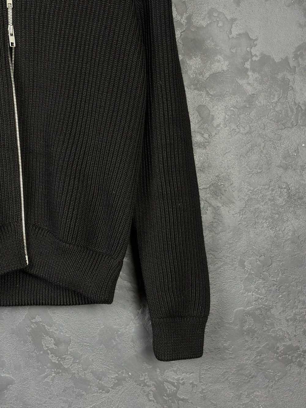 Maison Margiela Maison Margiela Wool Zip-Up Knit … - image 6