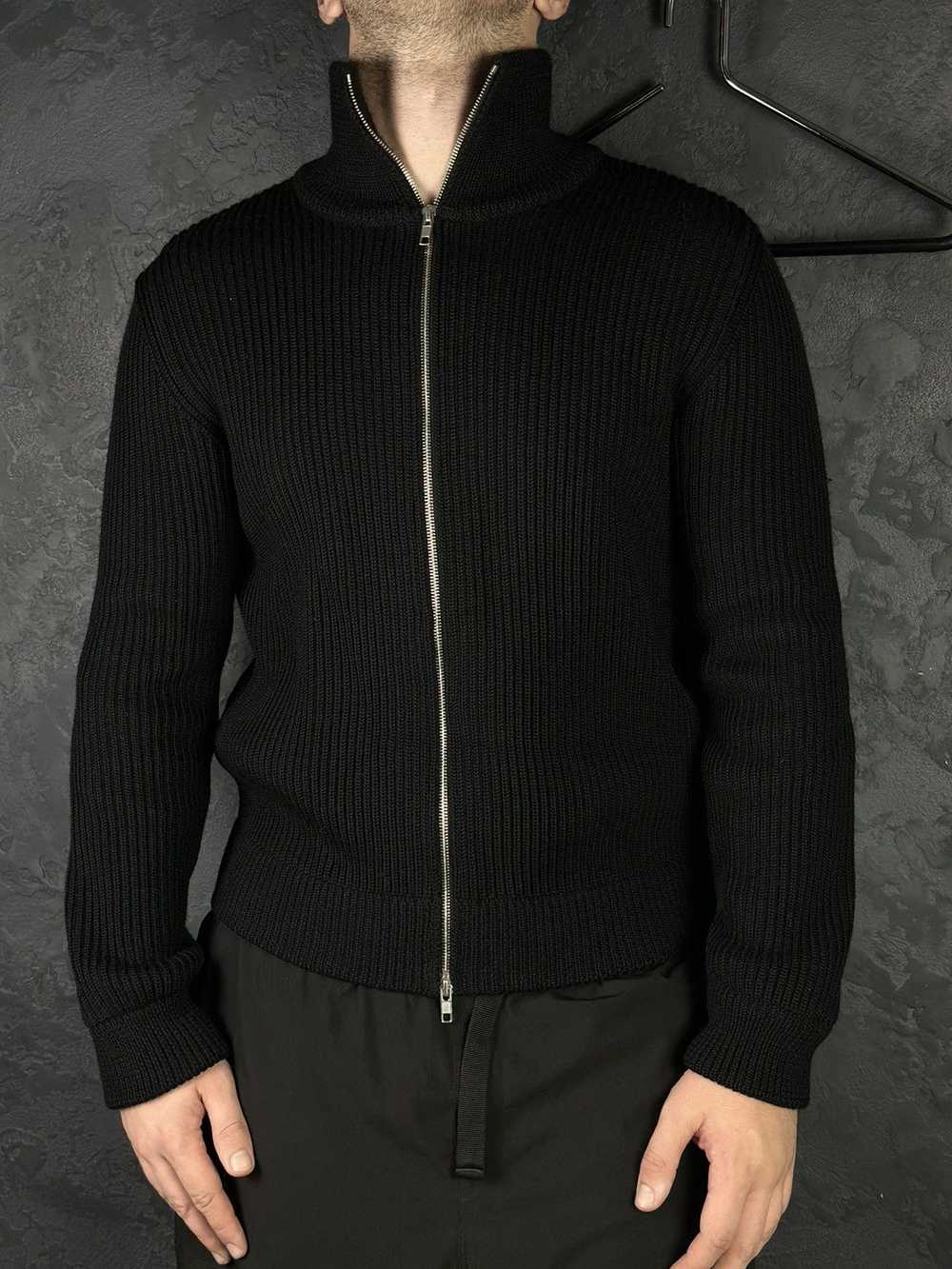 Maison Margiela Maison Margiela Wool Zip-Up Knit … - image 8