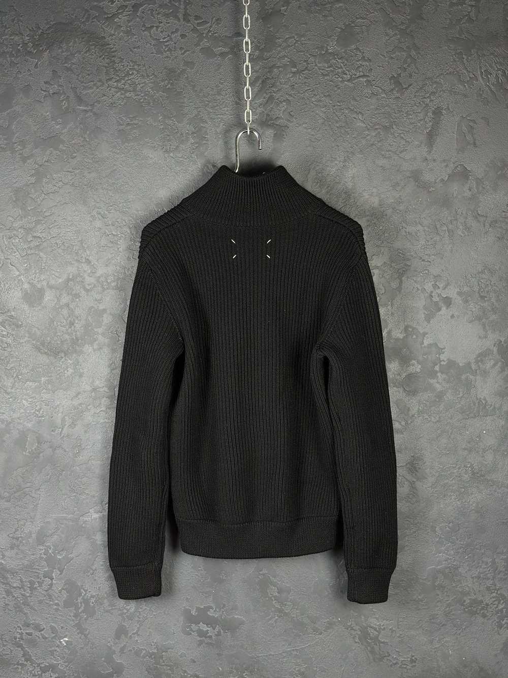 Maison Margiela Maison Margiela Wool Zip-Up Knit … - image 9