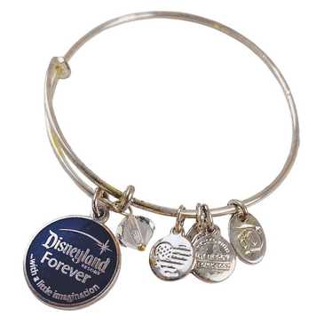 Disney Alex and Ani Disneyland Forever Charm Bang… - image 1