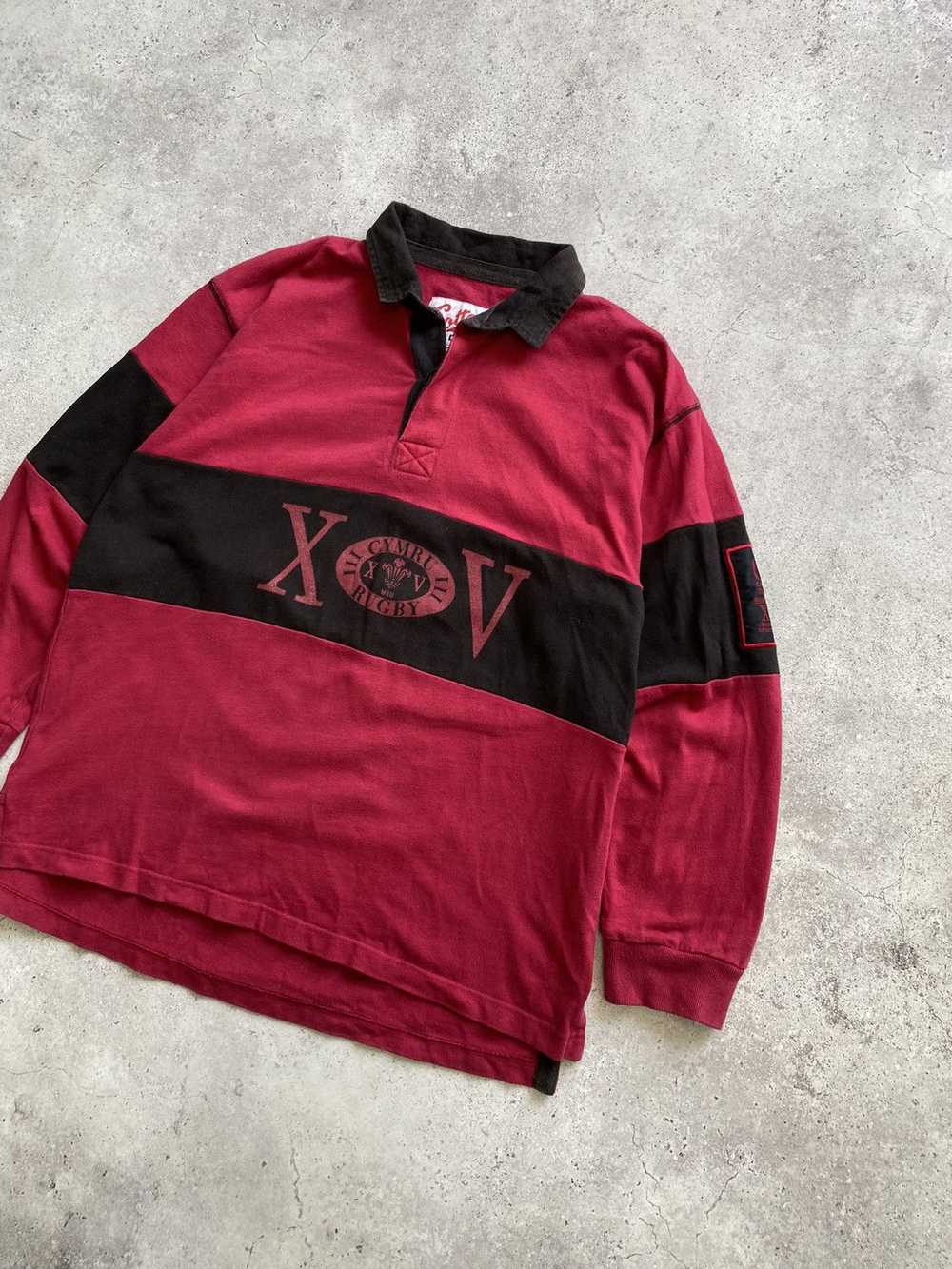 Cotton Traders VTG Wales ラガーシャツ Vintage 1991/1993 Cotton Traders Wales Rugby Union Shirt