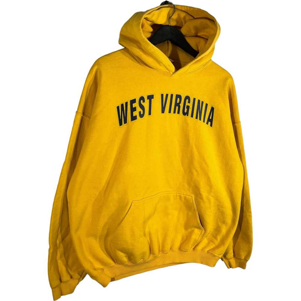 Gildan West Virginia Heavy Weight Pullover Hoodie - image 3