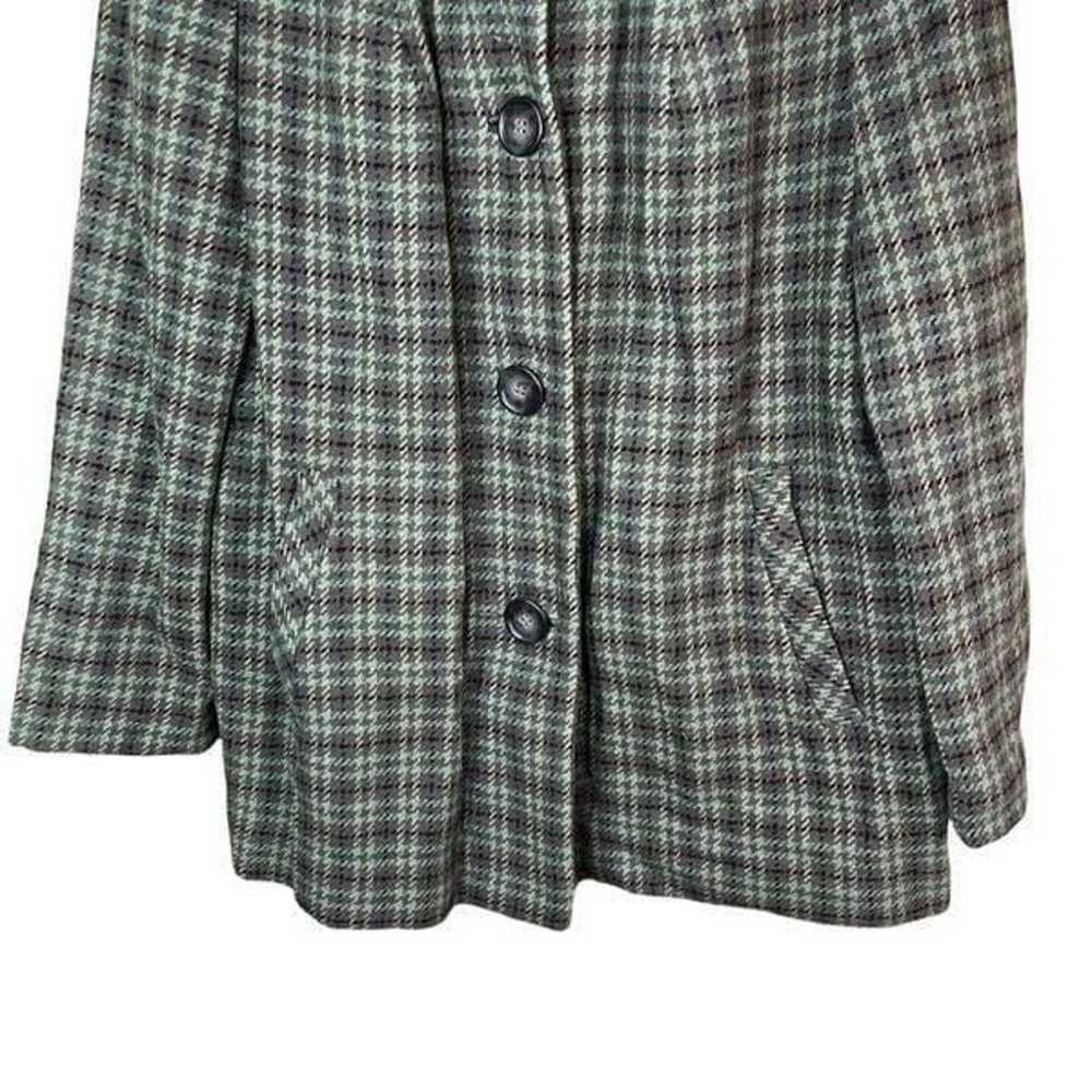 Vintage Pendleton 100% Virgin Wool plaid coat - image 3