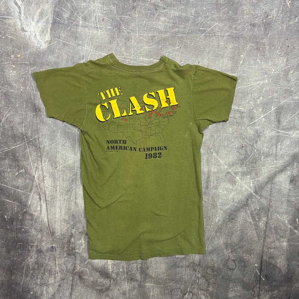 Band Tees × Streetwear × Vintage 1982 The Clash K… - image 2