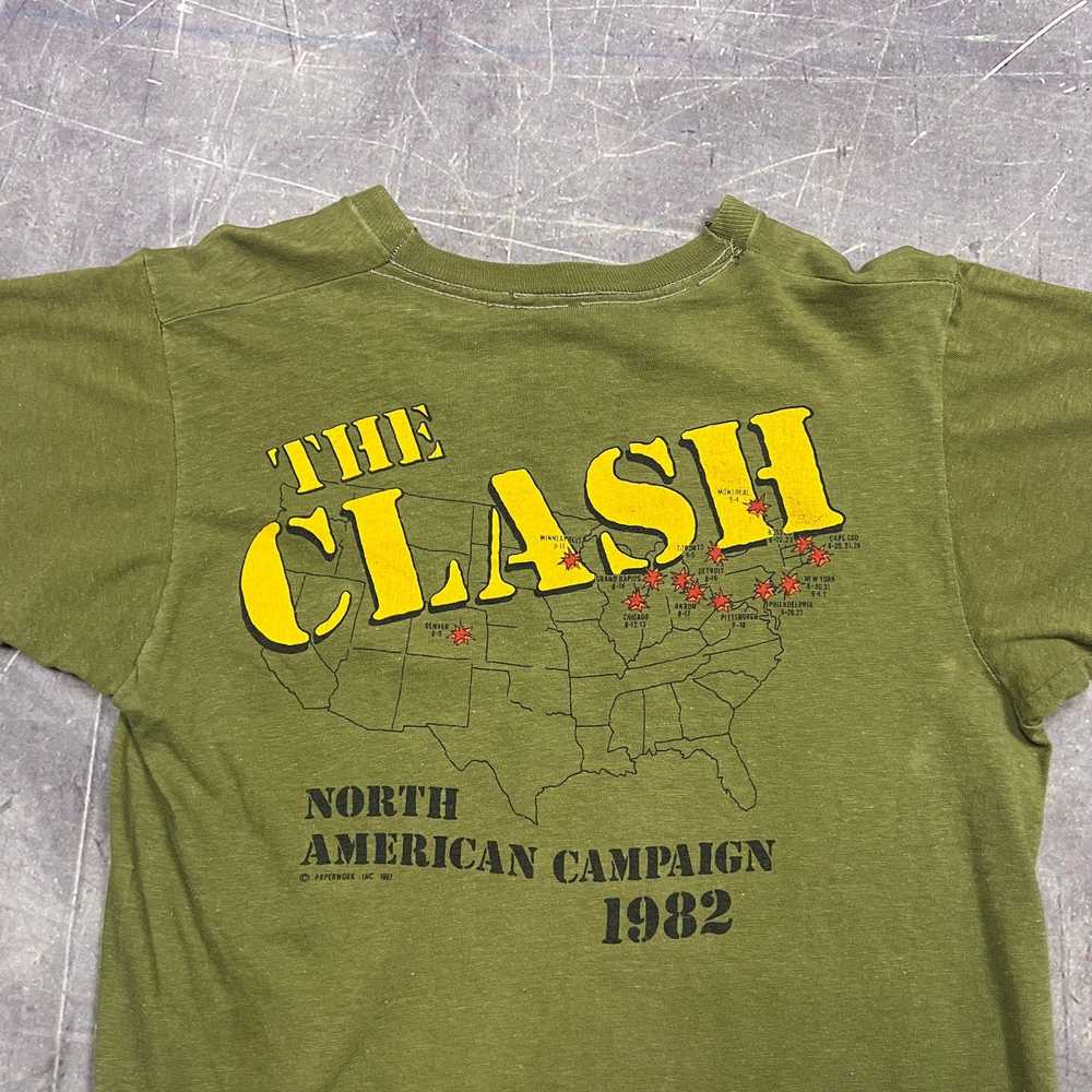 Band Tees × Streetwear × Vintage 1982 The Clash K… - image 5