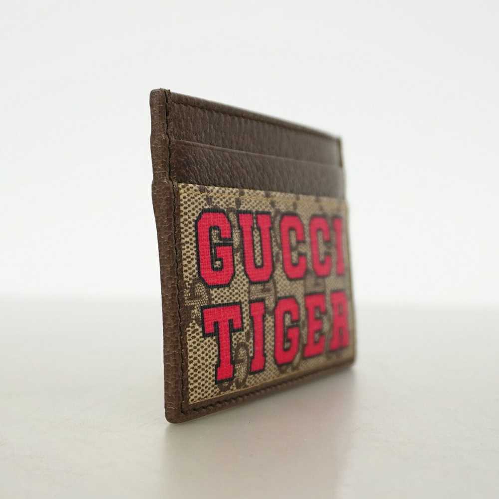 Gucci Gucci Business Card Holder GG Supreme Tiger… - image 2